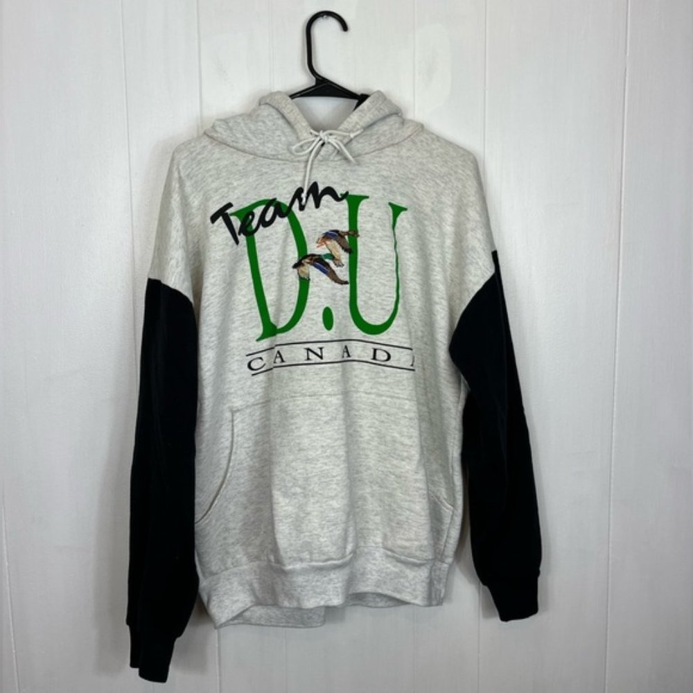 Vintage Ducks Unlimited Colour Block Hoodie